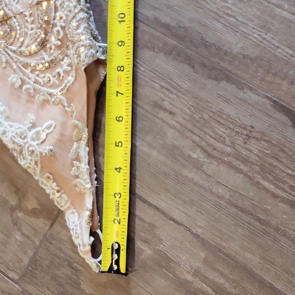 2/4 Free People Night Shimmer Lace & Sequins Sleeveless Lined Mini Dress - Picture 14 of 16